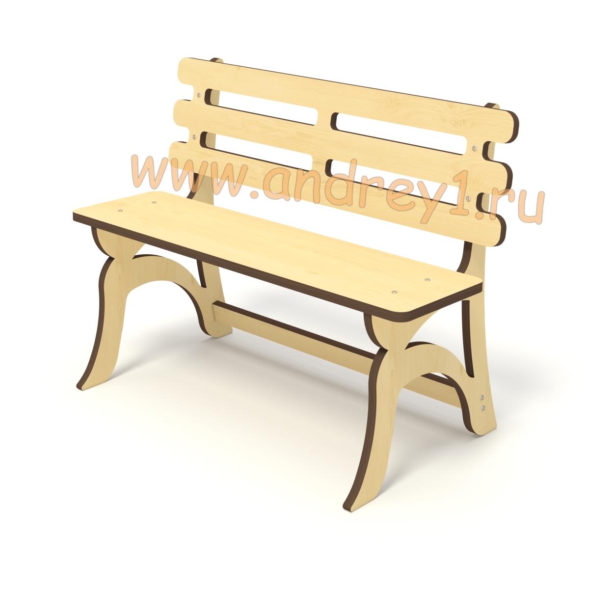Скамья декоративная игровая