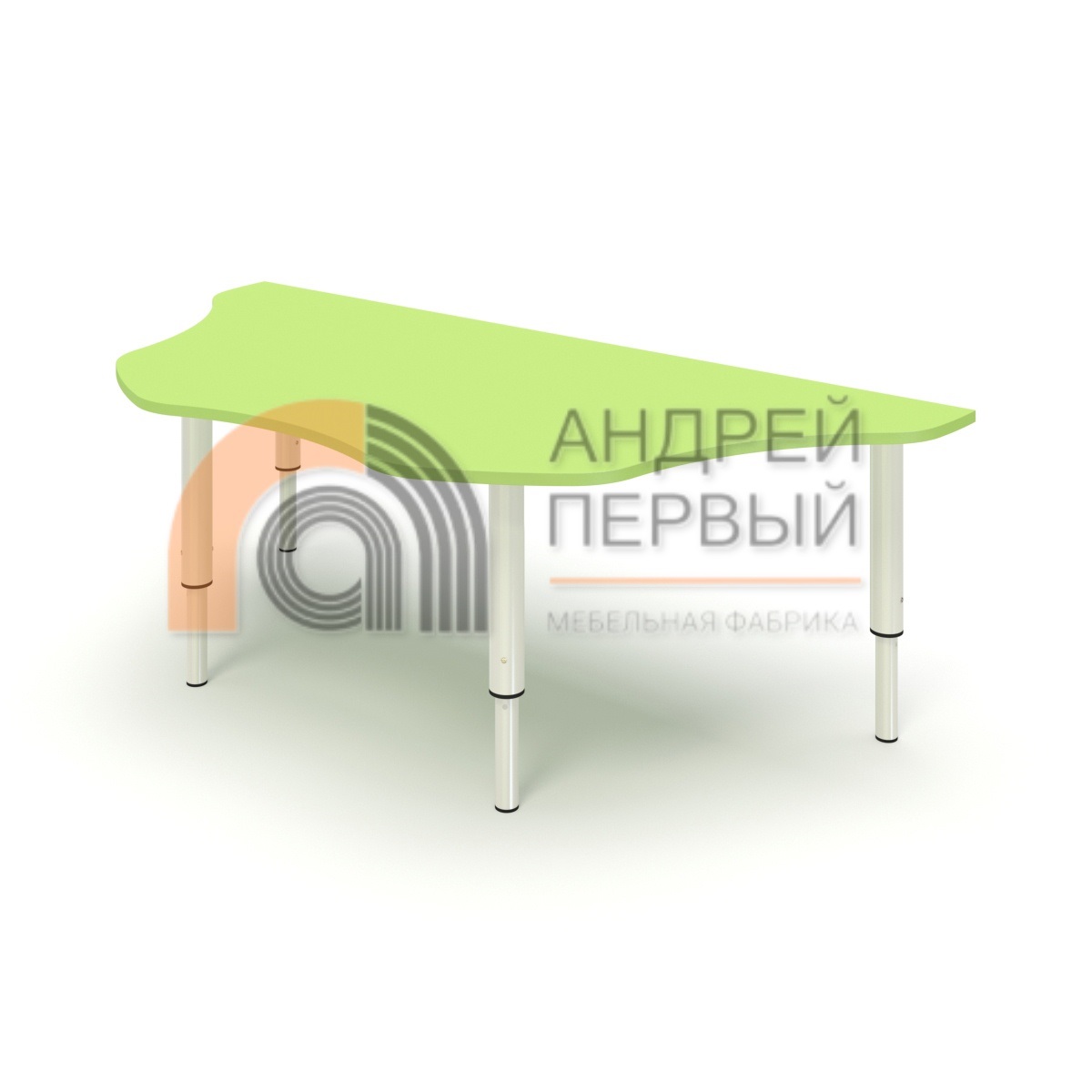 Стол "Полуцветок" на регулируемых ножках ЛДСП цвет