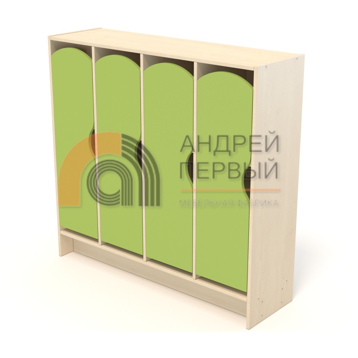 Шкаф для горшков с дверями 