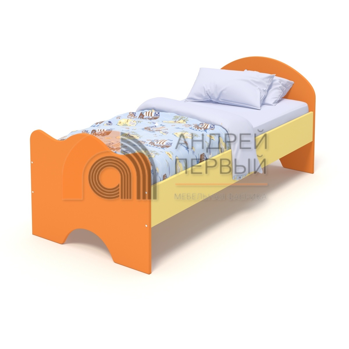 Кровать детская из коллекции "Тип 1" МДФ 1400 