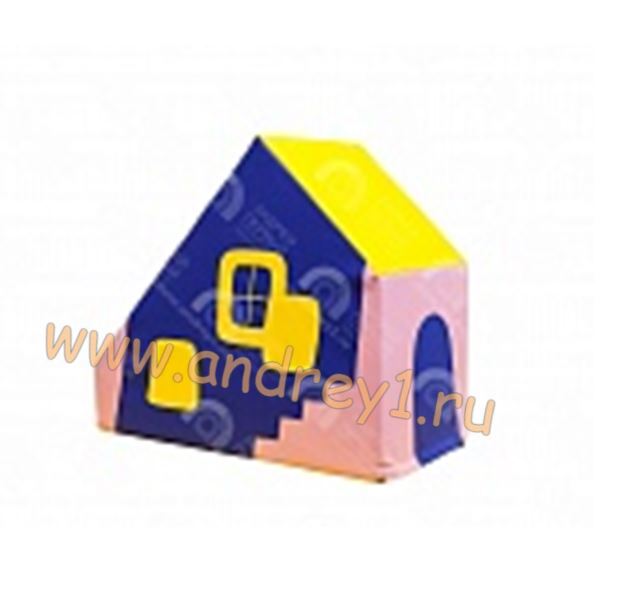 Домик  № 7 горка (мягкомодульное оборудование)